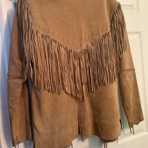 Scully Fringe 100% Suede Leather Jacket
